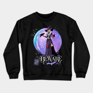 Magic Witch Tarot cards Beware potion witchy hat Witchcraft astrology Halloween Crewneck Sweatshirt